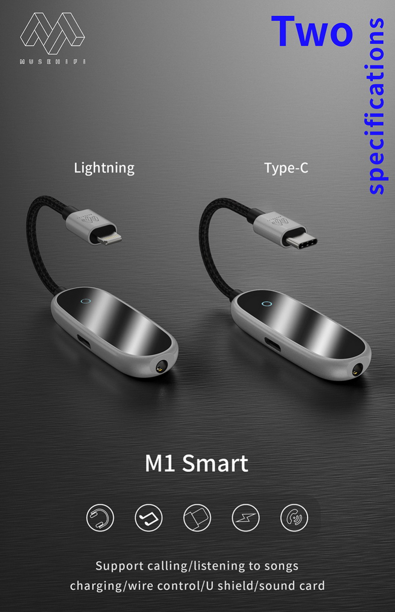 ขาย MuseHifi M1 Smart DAC/AMP พกพา 2 in 1 อัจฉริยะ