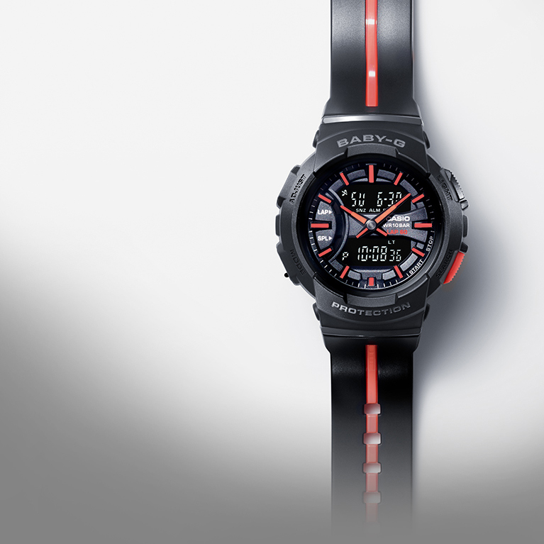 นาฬิกา Casio Baby-G for Running BGA-240L Love to Run series รุ่น BGA-240L-1A ของแท้ รับประกัน1ปี