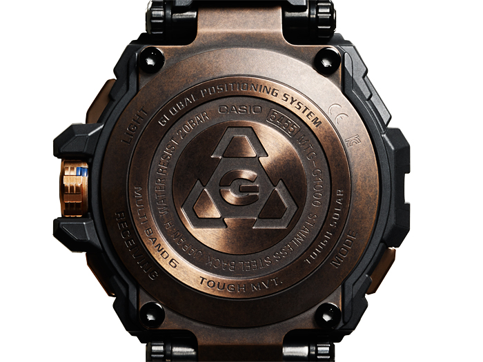 นาฬิกา Casio G-SHOCK Premium model MT-G series GPS Hybrid WaveCeptor รุ่น MTG-G1000AR-1A "Made in Japan" ของแท้ รับประกัน1ปี