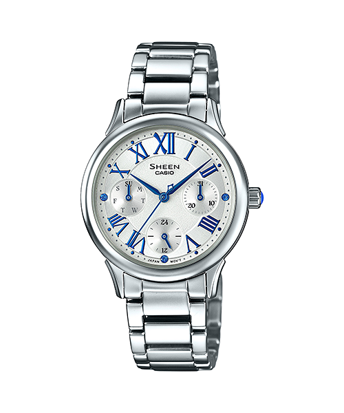นาฬิกา คาสิโอ Casio SHEEN MULTI-HAND รุ่น SHE-3049D-7A ของแท้ รับประกัน1ปี
