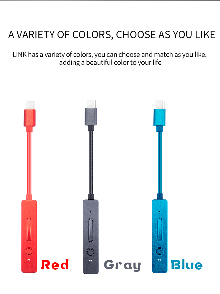 xDuoo LINK V2 DAC/AMP พกพา สำหรับมือถือ, คอมพิวเตอร์ ประกันศูนย์ไทย
