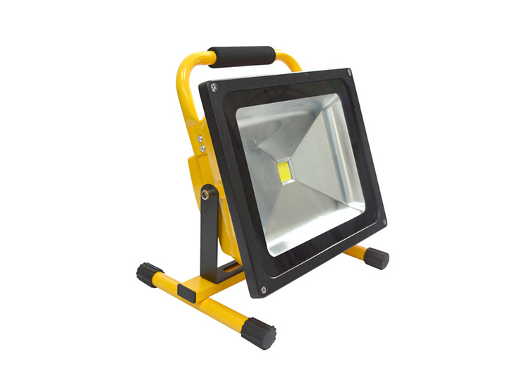 SPOT light แบบชาร์จ 50W สี เหลือง