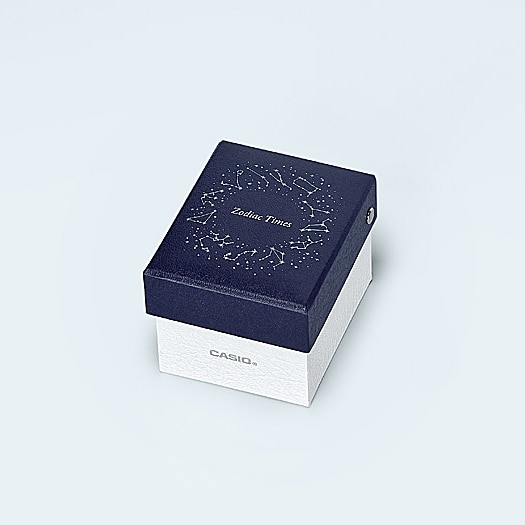 นาฬิกา Casio STANDARD Analog-Ladies' รุ่น LTP-E07D-3A (หน้าปัดลวดลายจักรราศี) ของแท้ รับประกัน 1 ปี