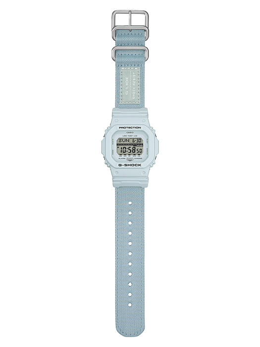 นาฬิกา Casio G-Shock G-LIDE Winter 2017 GLS-5600CL Cloth Band Military Color series รุ่น GLS-5600CL-7 (สายผ้านาโต้) ของแท้ รับประกัน1ปี