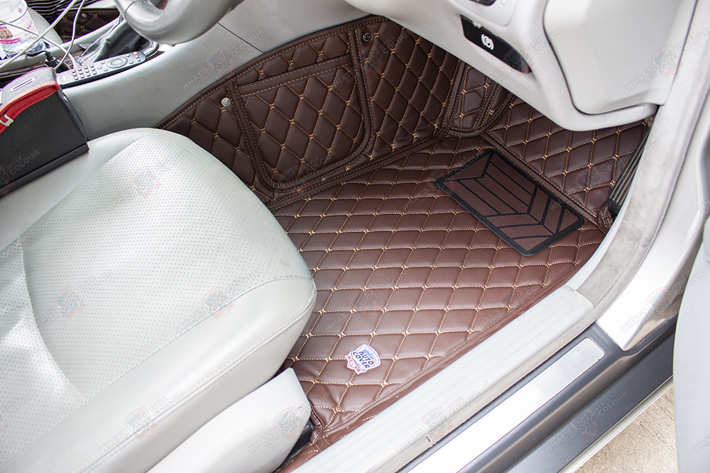 พรมรถยนต์ 6D รถ MERCEDES BENZ C CLASS รหัสตัวถัง W203 ปี 2001-2007 ชุดภายในห้องโดยสาร จำนวน 3 ชิ้น