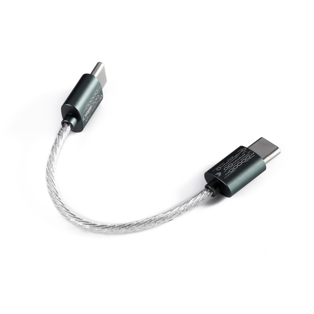 ขาย DD TC05 V2 สายแปลง TypeC เป็น TypeC สาย OCC ชุบเงิน