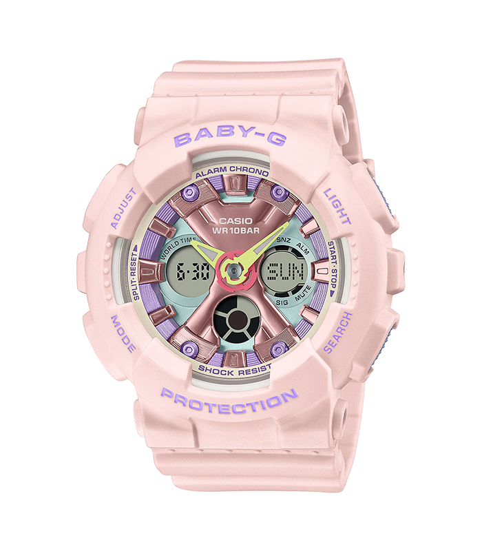 นาฬิกา Casio Baby-G Special Color Pastel Metallic Series รุ่น BA-130PM-4A ของแท้ รับประกัน1ปี