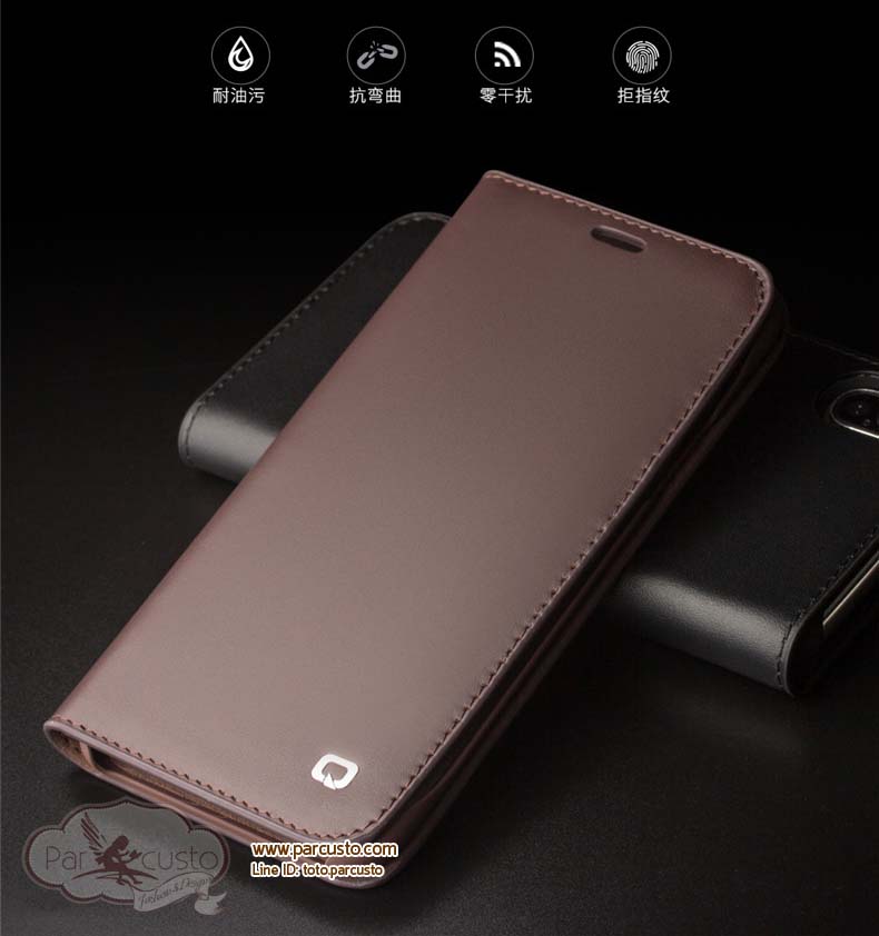 เคสหนังแท้ Apple iPhone X จาก QIALINO [Pre-order]