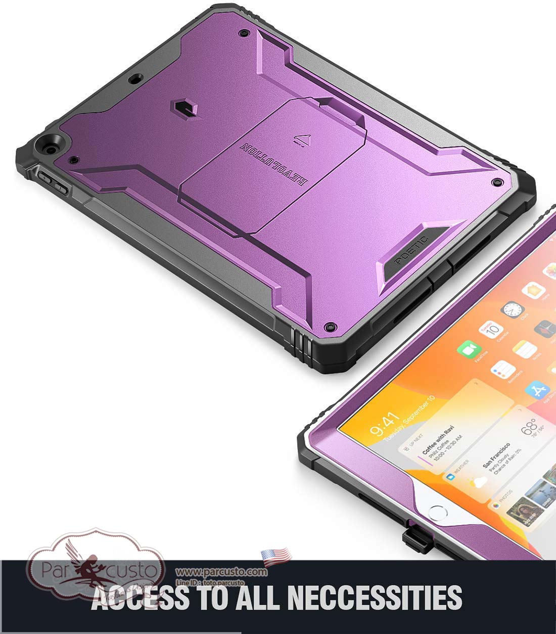 เคสกันกระแทก Apple iPad 10.2 2019 (iPad 7th) [Revolution] จาก POETIC [Pre-order USA]