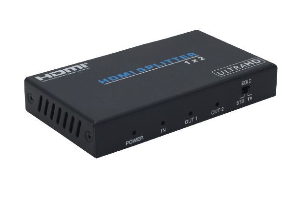 1x2 HDMI Splitter 18Gbps Support HDCP2.2 compliant