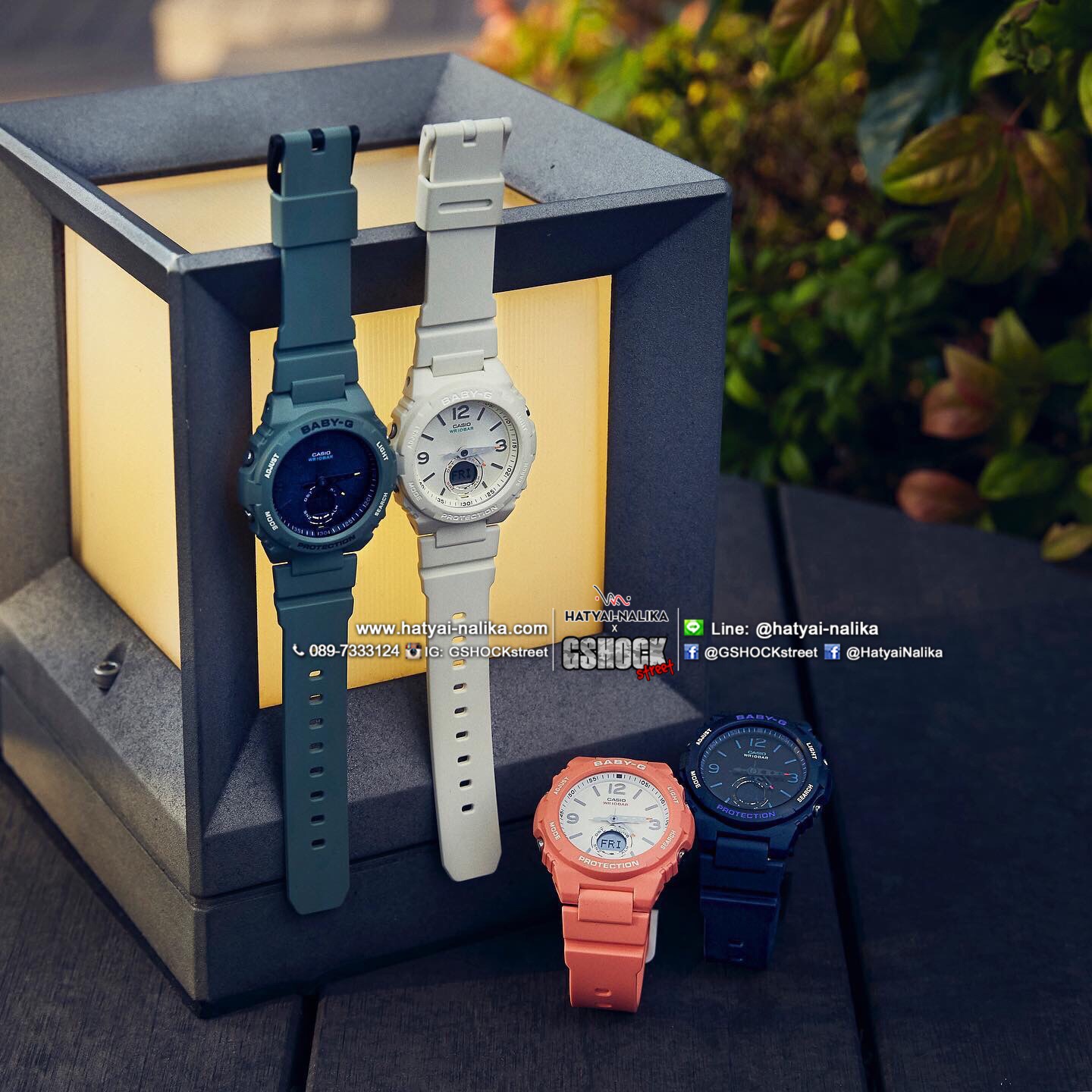นาฬิกา Casio Baby-G Vintage Camping BGA-260 series รุ่น BGA-260-7A ของแท้ รับประกัน1ปี