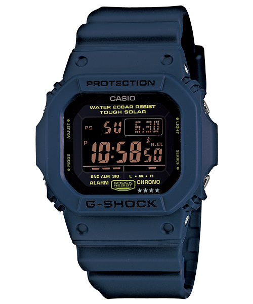 นาฬิกา คาสิโอ Casio G-Shock Limited model Navy Blue Series รุ่น G-5600NV-2