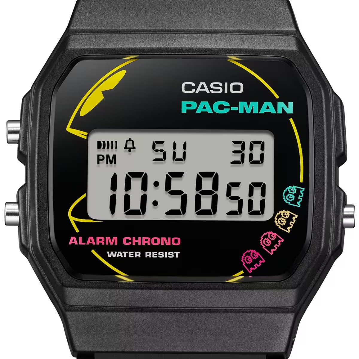 นาฬิกา คาสิโอ CASIO x PAC-MAN Limited Collaboration models รุ่น F-91WPC-1A ของแท้ รับประกัน1ปี