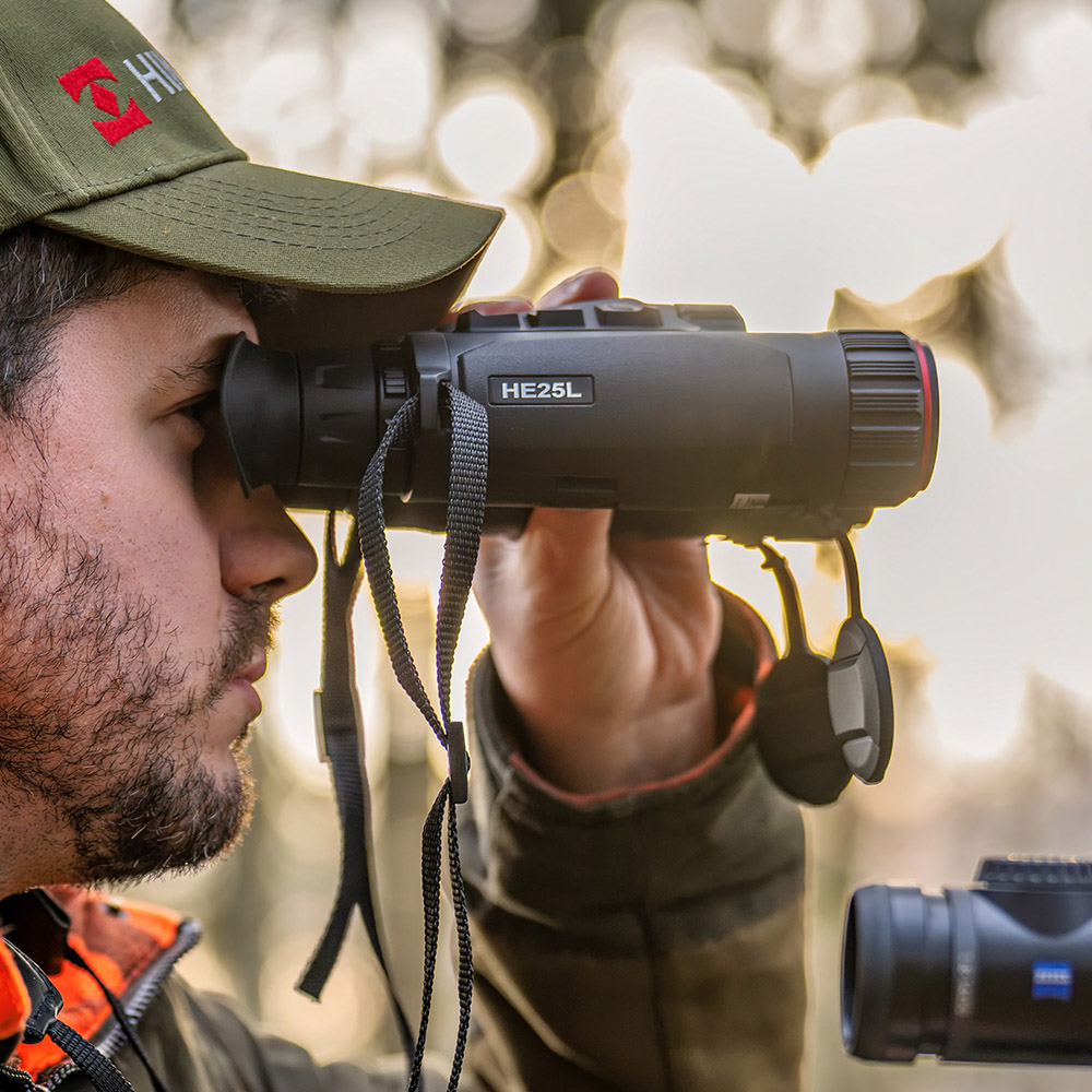 Multi-spectrum กล้องส่องทางไกล จับความร้อน-อินฟราเรด Hikmicro HABROK 4K HE25L (Thermal & Night Vision 4K)