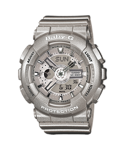 นาฬิกา คาสิโอ Casio Baby-G Girls' Generation Glam Color series รุ่น BA-110-8A ของแท้ รับประกัน1ปี