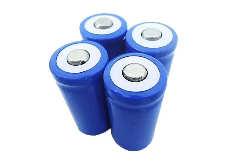 ถ่านน้ำเงินสั้น (blue laser) 16340 (3.7V)