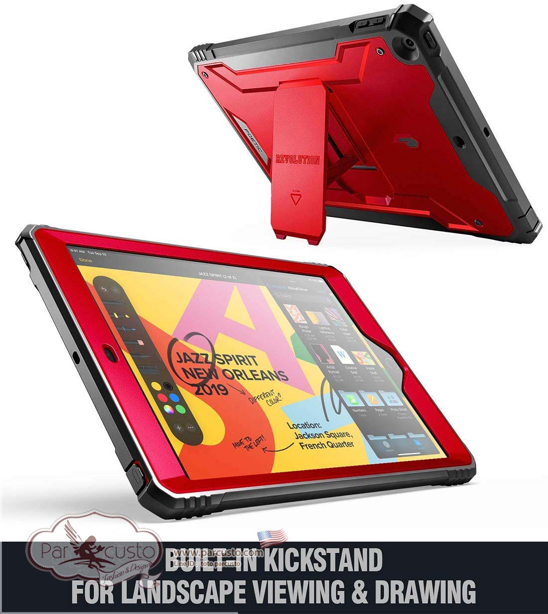 เคสกันกระแทก Apple iPad 10.2 2019 (iPad 7th) [Revolution] จาก POETIC [Pre-order USA]