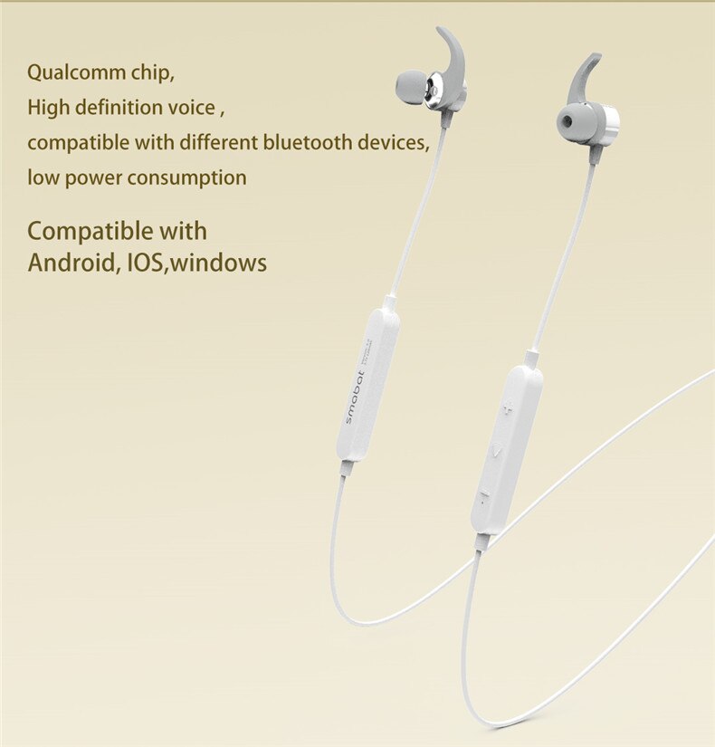 ขาย SMABAT AT-20 หูฟังไร้สายแบบคล้องคอรองรับ Bluetooth5.0 ประกันศูนย์ไทย