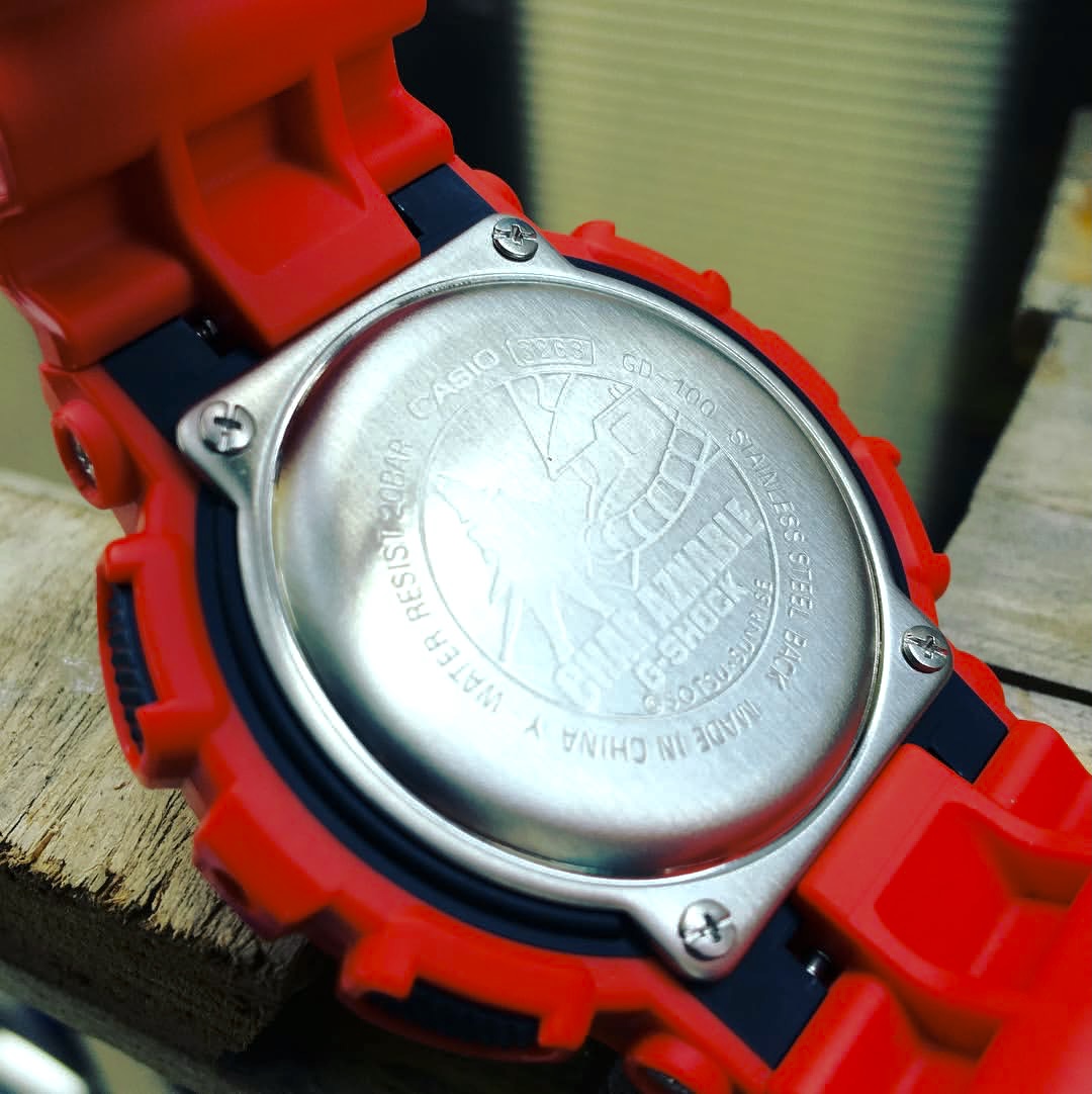 A3199 G-SHOCK×CHAR AZNABLE GD-100ガンダム G-Shock GD-100 Char Aznables Custom - Gundam 35th