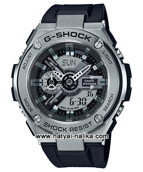 นาฬิกา Casio G-Shock G-STEEL GST-410 series รุ่น GST-410-1A ของแท้ รับประกัน1ปี