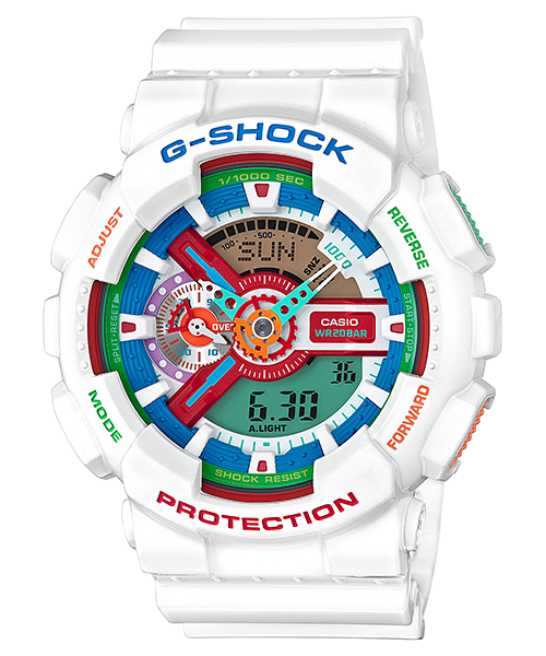 นาฬิกา Casio G-Shock Limited Multi-Color series Crazy Color 2016 รุ่น GA-110MC-7A ของแท้ รับประกัน1ปี