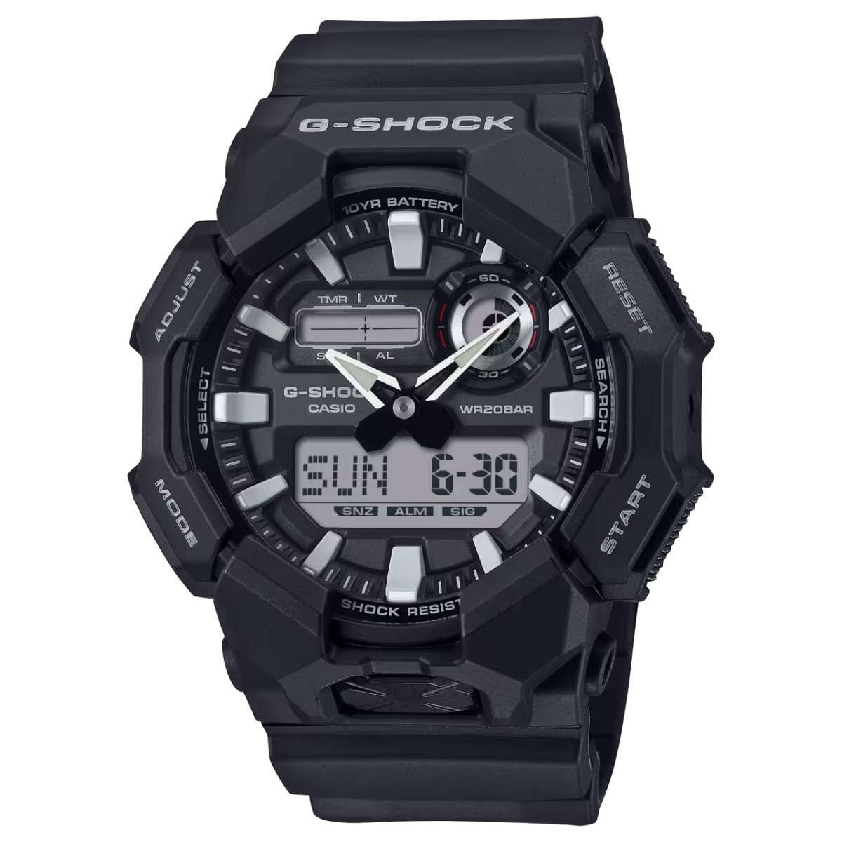 นาฬิกา Casio G-Shock ANALOG-DIGITAL GA-010 series รุ่น GA-010-1A ของแท้ รับประกัน1ปี