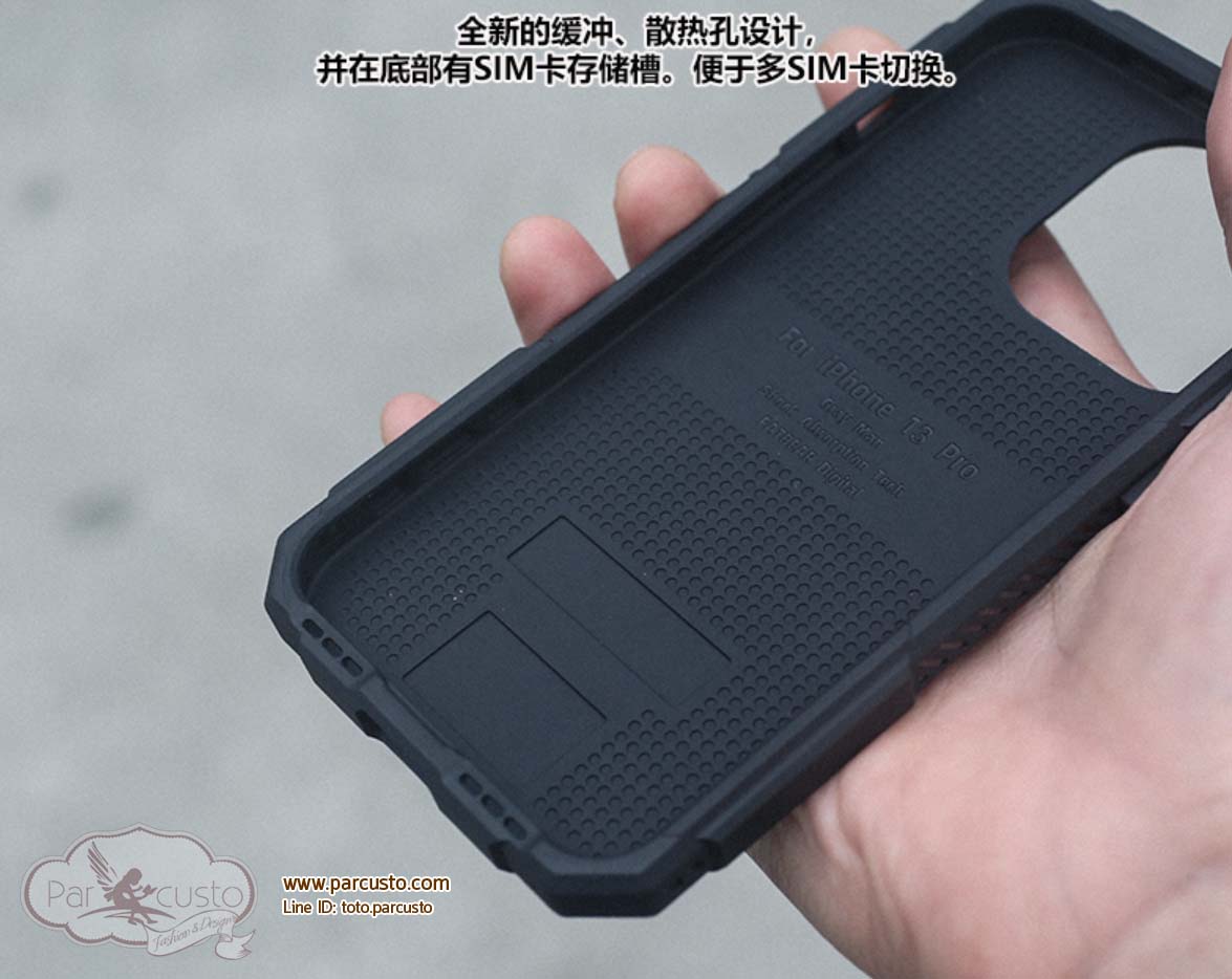 เคสกันกระแทก iPhone 13 mini, 13, 13 Pro, และ 13Pro Max (ต้องระบุรุ่น) จาก Fat Bear [หมด]