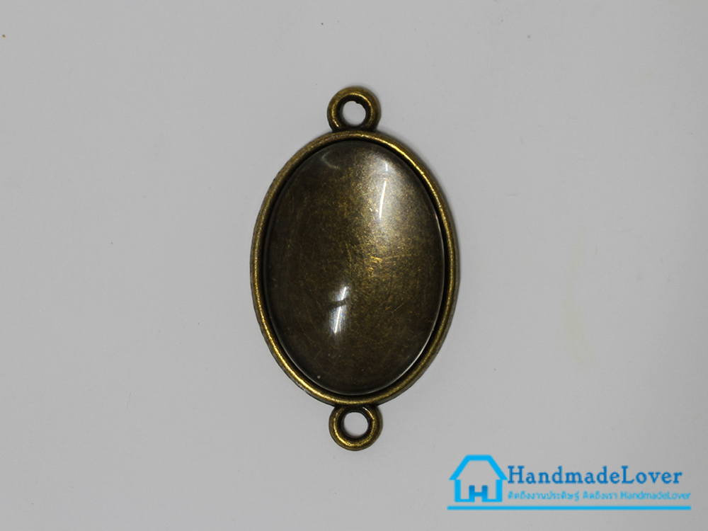 เรชิ่นใส รูปวงรี ขนาด 25 * 18 มม.