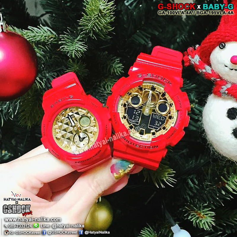 นาฬิกา Casio BABY-G Limited Valentine Love 2018 รุ่น BGA-195VLA-4A ของแท้ รับประกัน1ปี