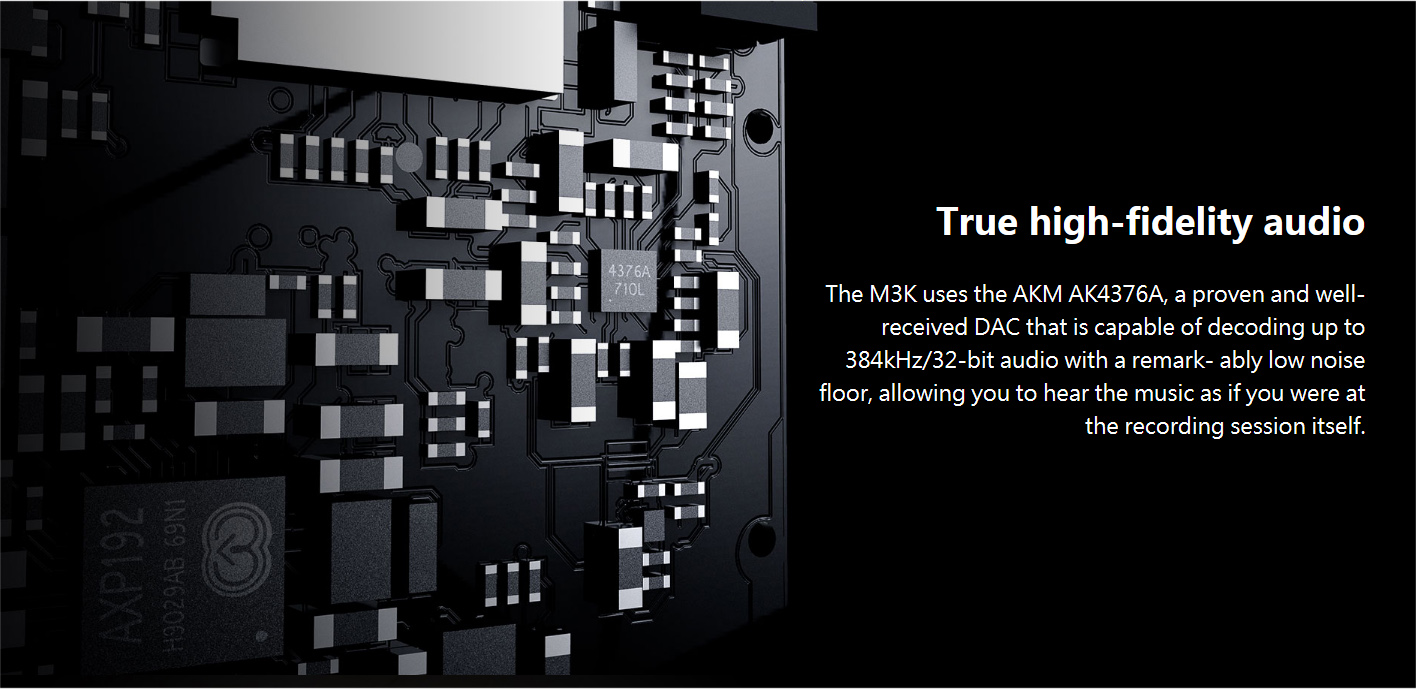 ขาย FiiO M3K เครื่องเล่นพกพา รองรับ Hi-Res อัดเสียงได้