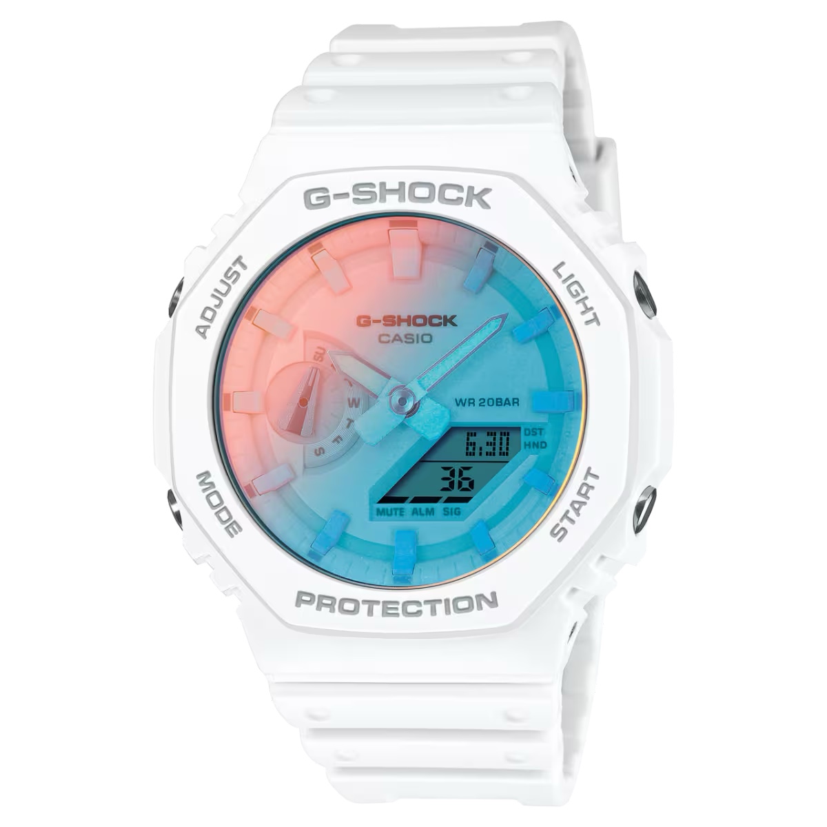 นาฬิกา Casio G-SHOCK Special color Time Lapse series รุ่น GA-2100TL-7A ของแท้ รับประกัน1ปี