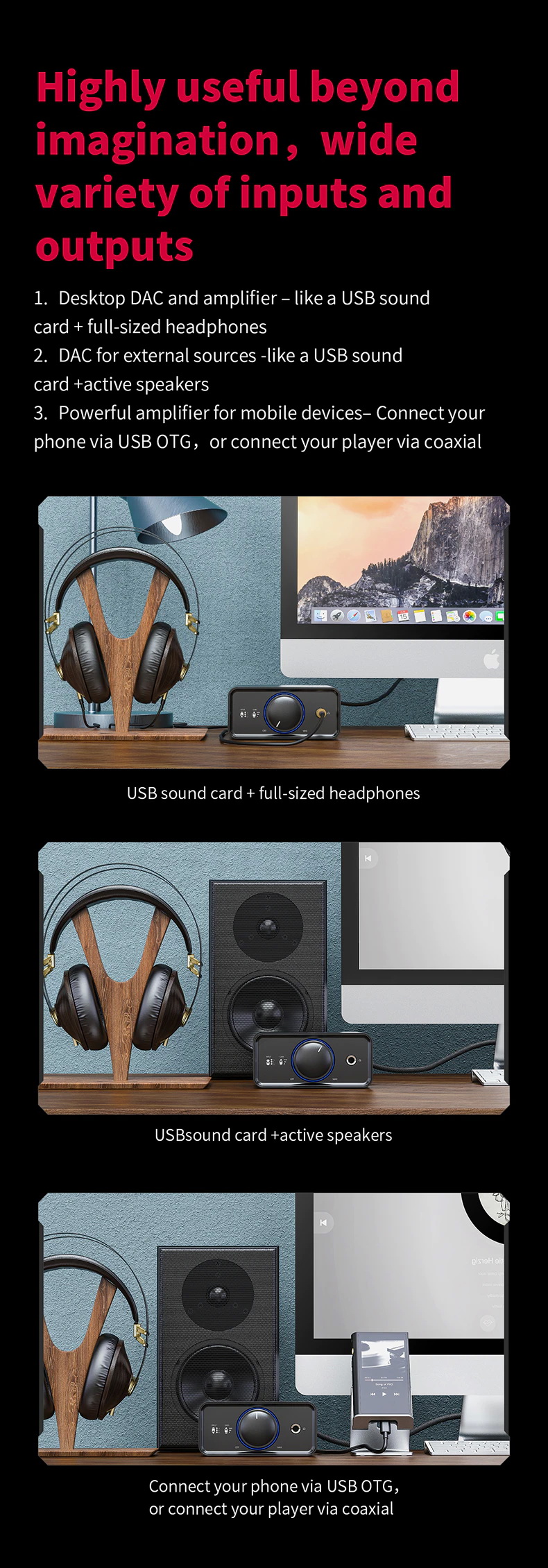 ขาย FiiO K5 Pro ESS DAC/Amp ตั้งโต๊ะระดับ Exclusive ชิป ESS ES9038Q2M ประกันศูนย์ไทย