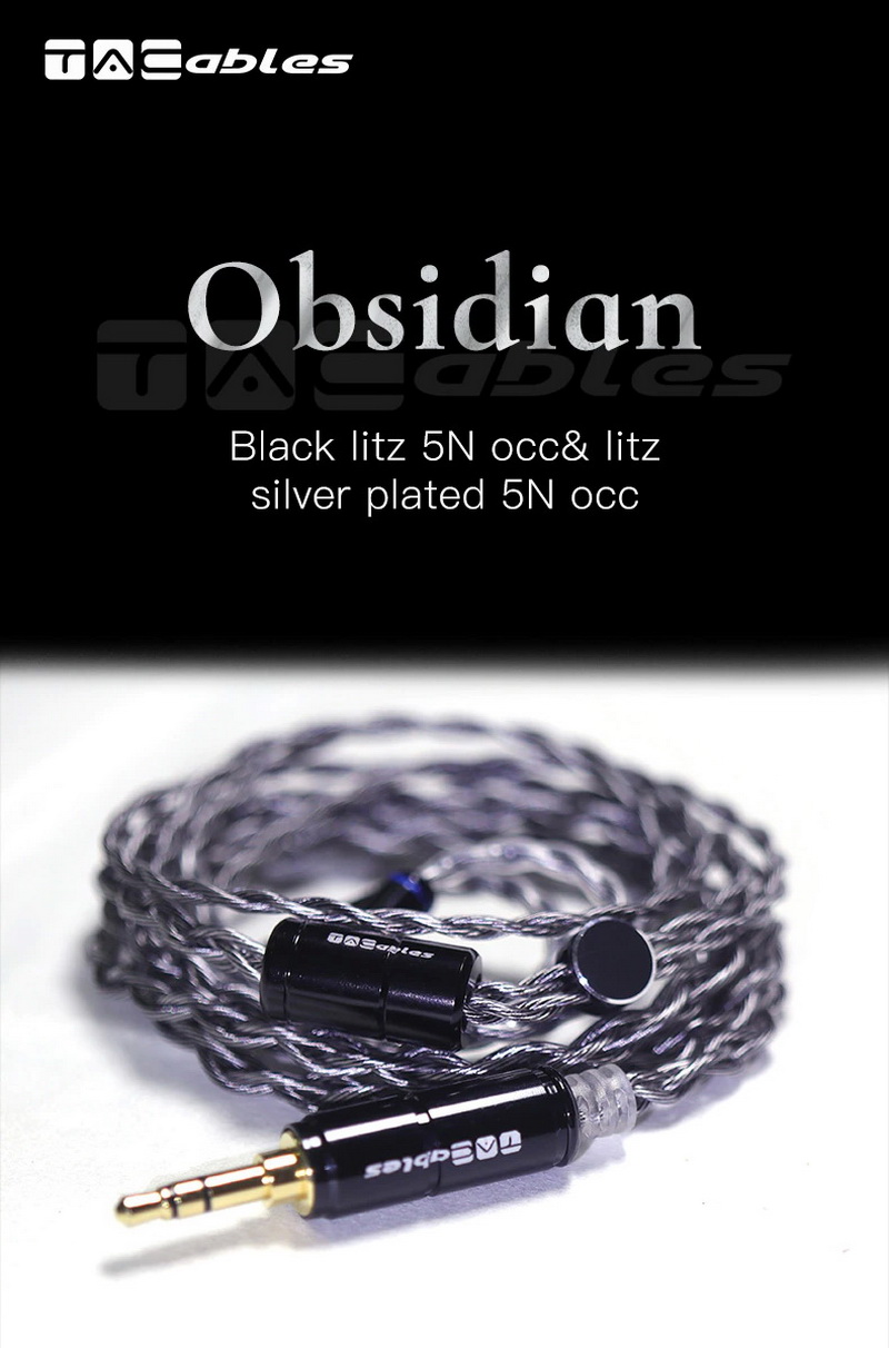 ขาย TACables Obsidian สายอัพเกรดหูฟัง Handmade ระดับเทพ