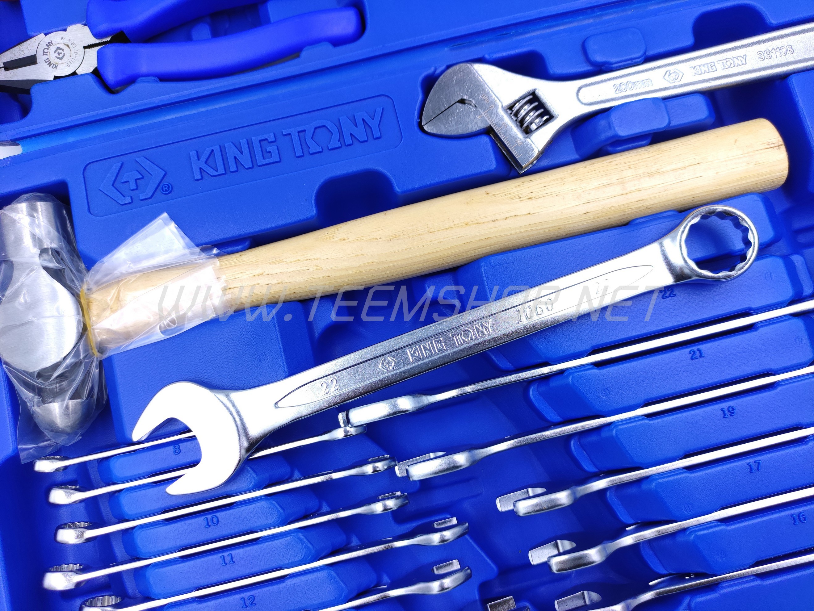 KINGTONY เครื่องมือชุด 37 ชิ้น NO.90337MR Made in Taiwan