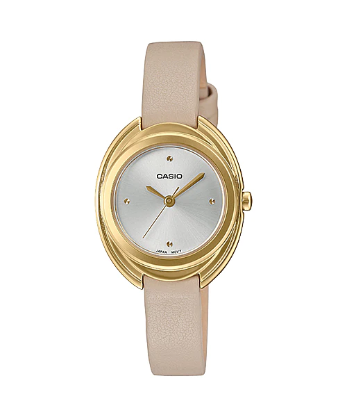 นาฬิกา Casio STANDARD Analog-Ladies' รุ่น LTP-E166GL-7C ของแท้ รับประกัน 1 ปี