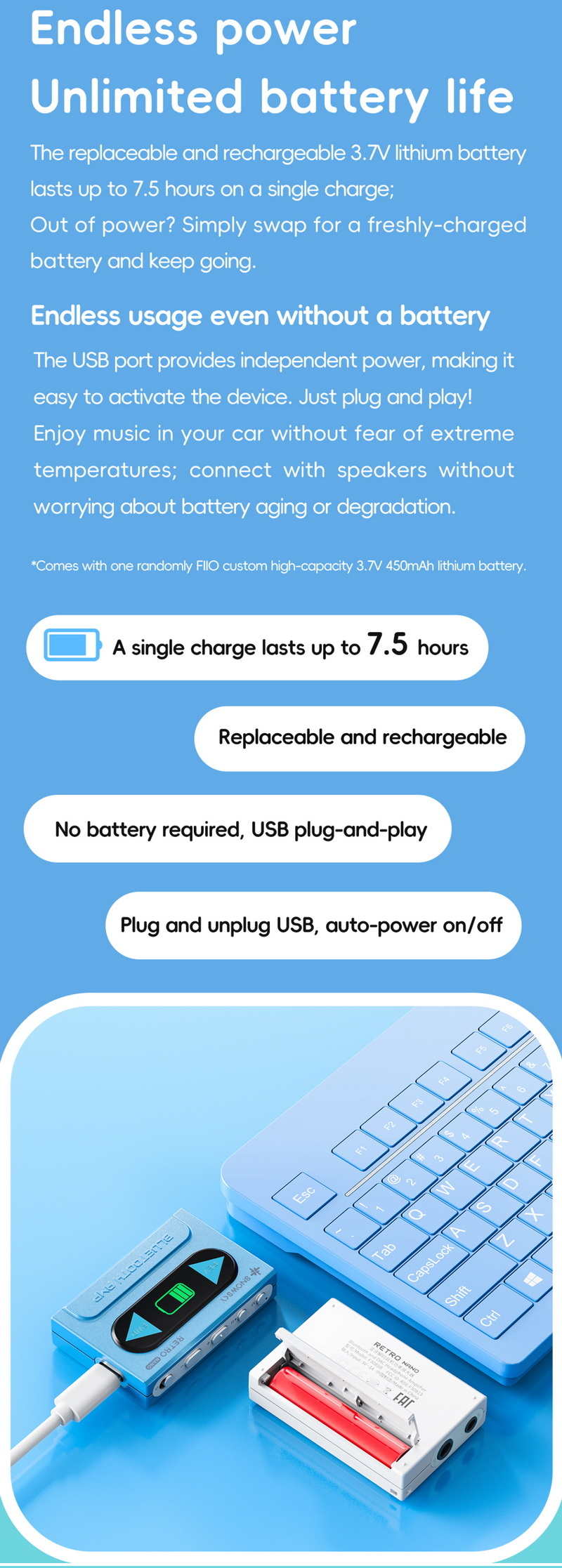 Snowsky RETRO NANO Bluetooth DAC/AMP พกพา จิ๋วแต่แจ๋ว ประกันศูนย์ไทย