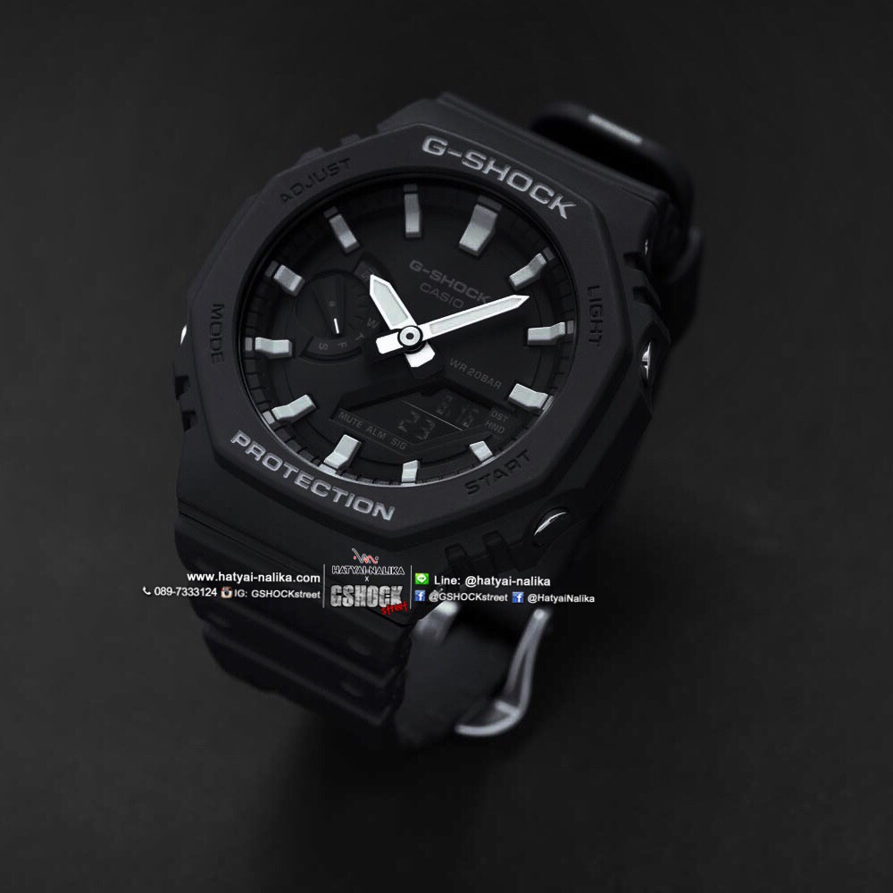 นาฬิกา Casio G-Shock ANALOG-DIGITAL GA-2100 series รุ่น GA-2100-1A ของแท้ รับประกัน1ปี