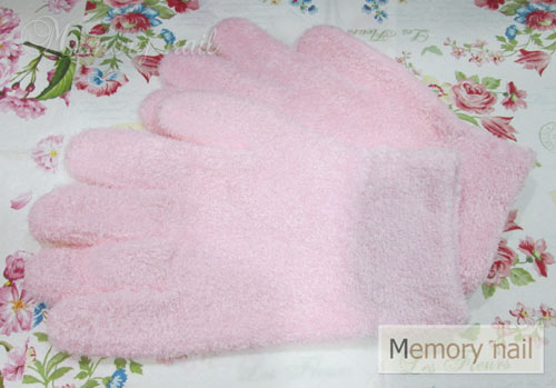 ถุงมือสปา เนื้อซิลิโคน นุ่มๆ / อุปกรณ์ทำเล็บ สปา พาราฟิน