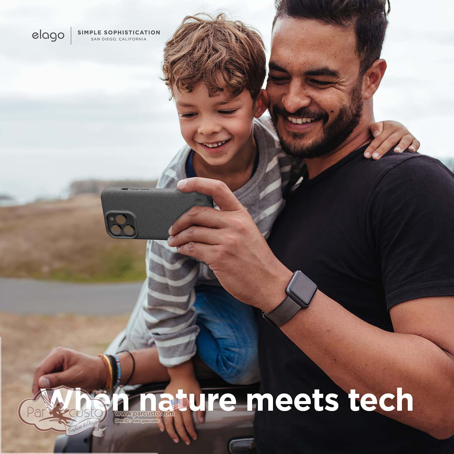 เคส iPhone 13 Pro Max [Pebble] จาก elago [Pre-order USA]