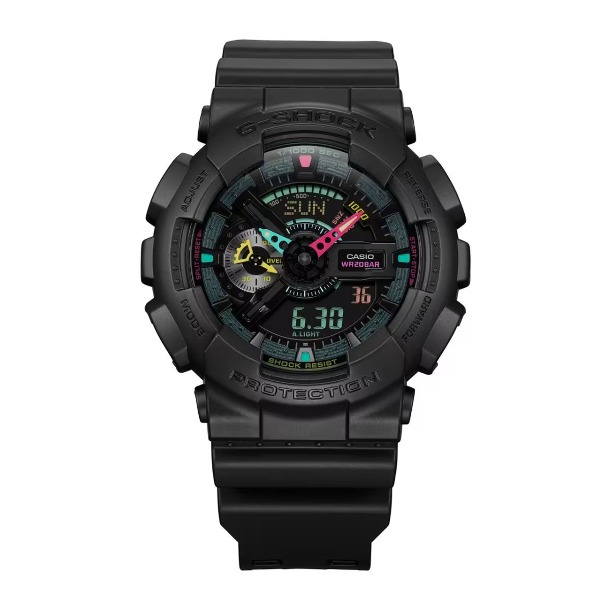 นาฬิกา Casio G-Shock Special color Multi-Fluorescent series รุ่น GA-110MF-1A ของแท้ รับประกัน1ปี
