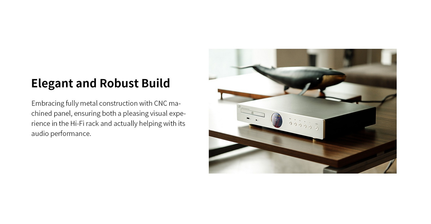 <สั่งจองล่วงหน้า> Shanling CD-S100 IV เครื่องเล่น CD รุ่นแรกระบบ DAC ROHM BD34352 ใหม่ รองรับ Dual Hi-Res ประกันศูนย์ไทย