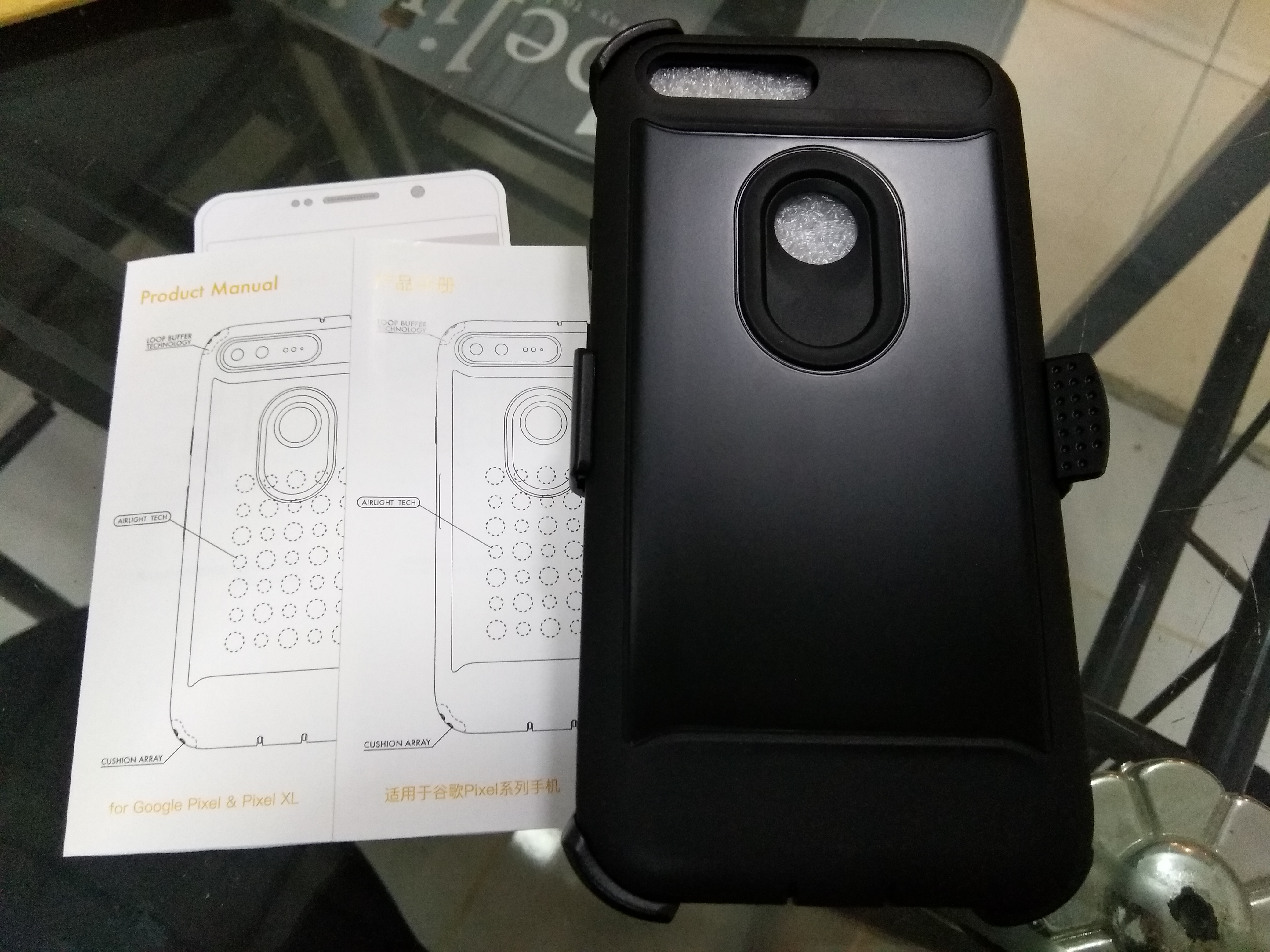 เคสกันกระแทก Google Pixel XL [CUSHION ARRAY] จาก YOUMAKER [Pre-order USA]