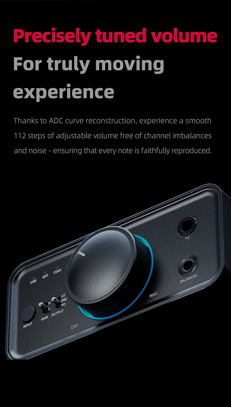 FiiO K7 True balanced DAC/Amp ตั้งโต๊ะ กำลังขับสูง ประกันศูนย์ไทย