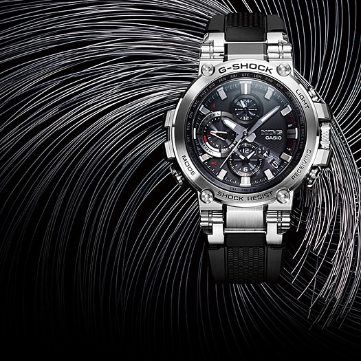 นาฬิกา Casio G-SHOCK Premium model MTG-B1000 series GPS Hybrid WaveCeptor with Bluetooth รุ่น MTG-B1000-1A "Made in Japan" ของแท้ รับประกัน1ปี