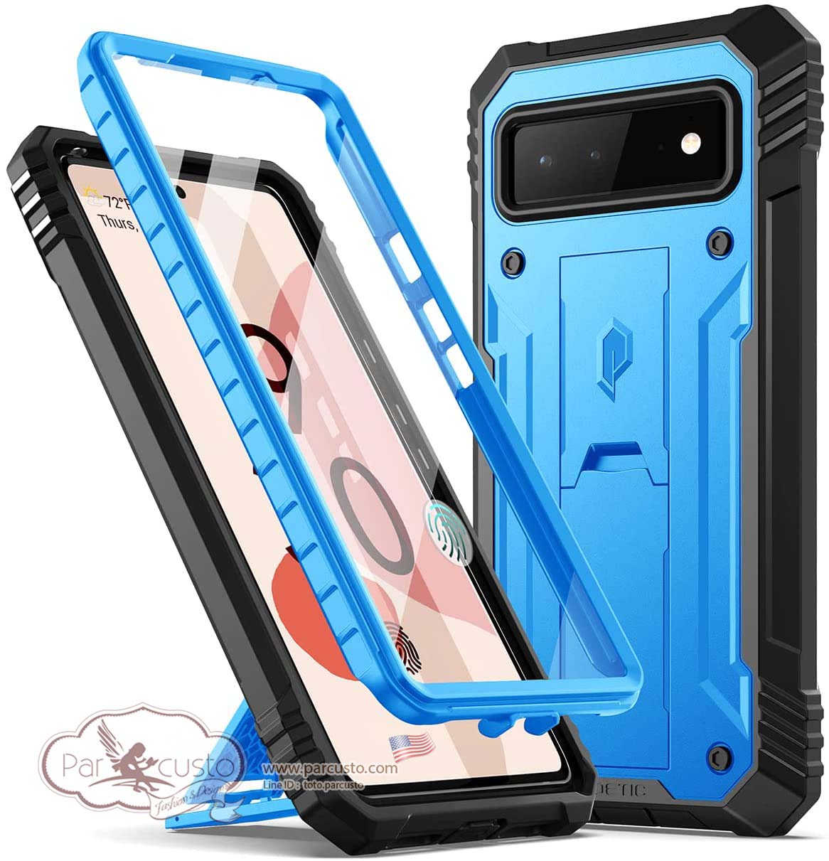 เคสกันกระแทก Google Pixel 6 [Revolution] จาก Poetic (Pre-order USA)