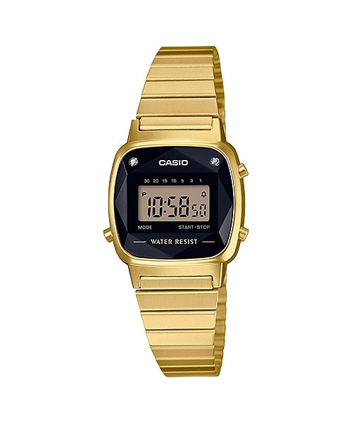นาฬิกา คาสิโอ Casio STANDARD DIGITAL Vintage รุ่น LA670WGAD-1 ของแท้ รับประกัน 1 ปี