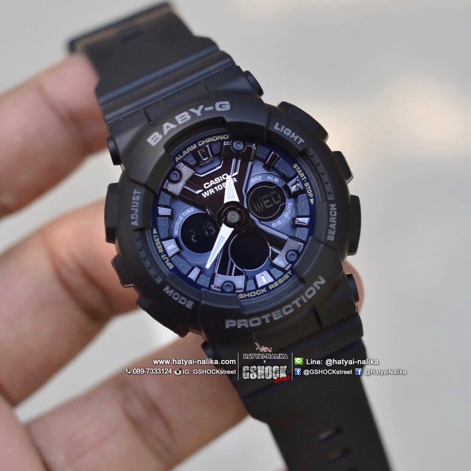 นาฬิกา Casio Baby-G Standard ANALOG-DIGITAL BA-130 X’mas Tree Color series รุ่น BA-130-1A2 ของแท้ รับประกัน1ปี