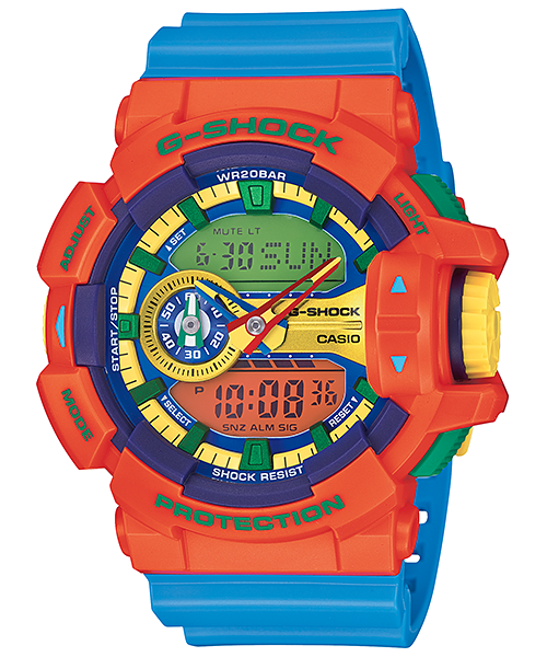 นาฬิกา คาสิโอ Casio G-Shock Standard Analog-Digital รุ่น GA-400-4A (Hyper Color)