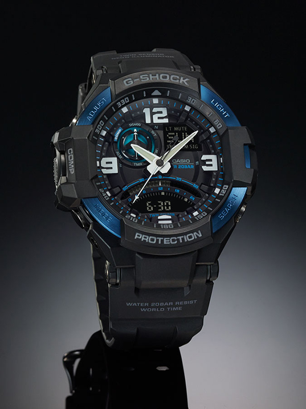 นาฬิกา คาสิโอ Casio G-Shock GRAVITY DEFIER รุ่น GA-1000-2B