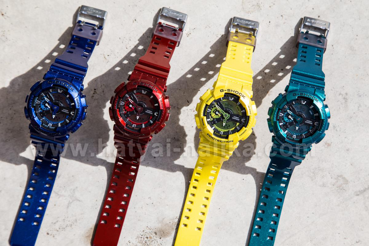 นาฬิกา Casio G-Shock Limited Neo Metallic series รุ่น GA-110NM-3A ของแท้ รับประกัน1ปี